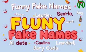 Funny Fake Names