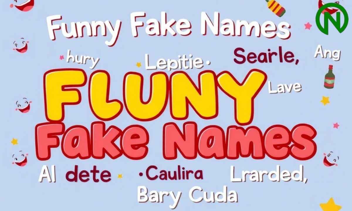 Funny Fake Names