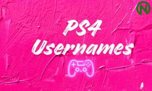 PS4 Usernames