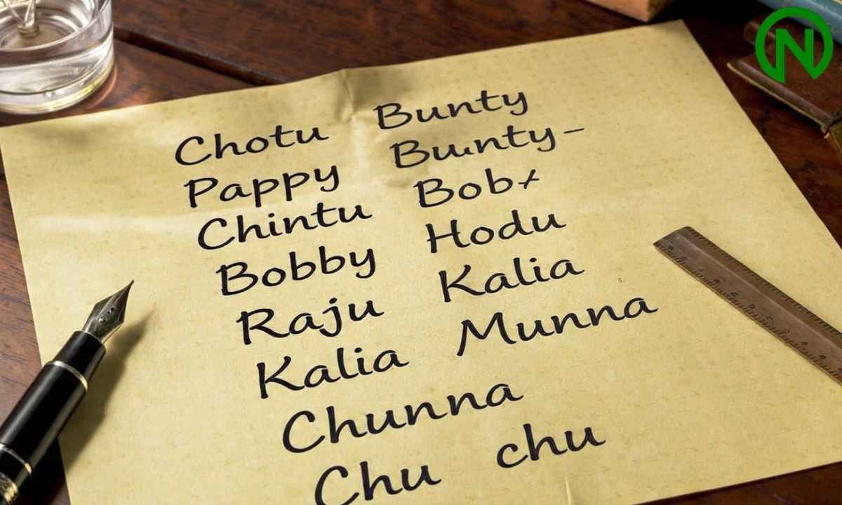 Popular Indian Nicknames for Boy