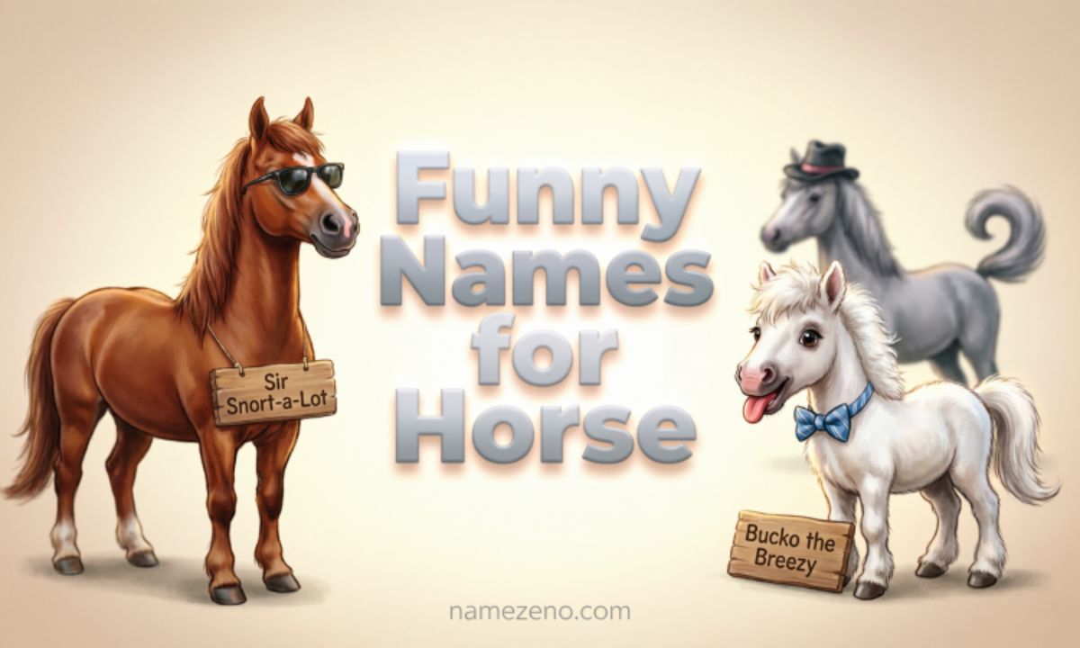 Funny Names for Horses