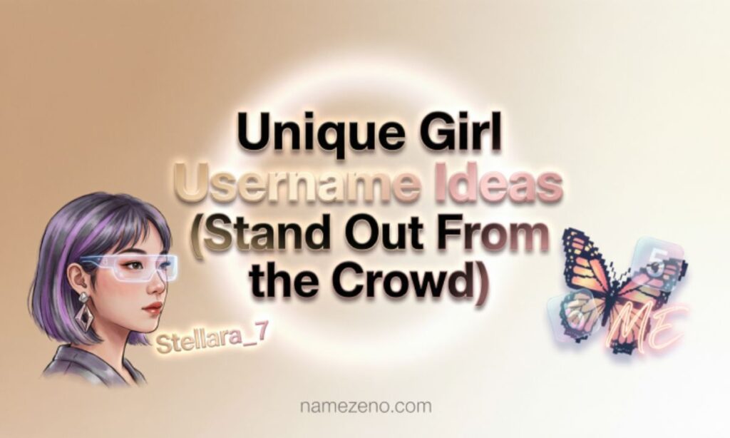 Unique Girl Username Ideas (Stand Out From the Crowd)