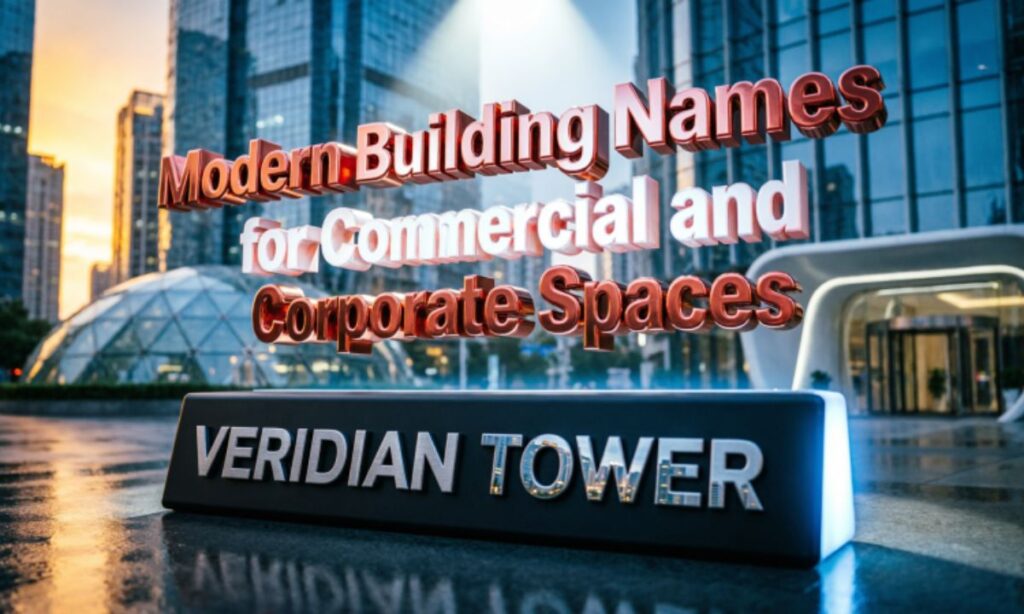 Modern Building Names for Commercial and Corporate Spaces