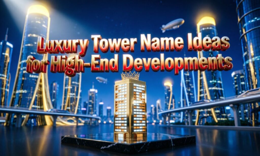 Luxury Tower Name Ideas for High-End Developments