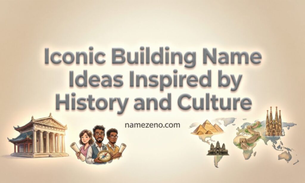 Iconic Building Name Ideas Inspired by History and Culture