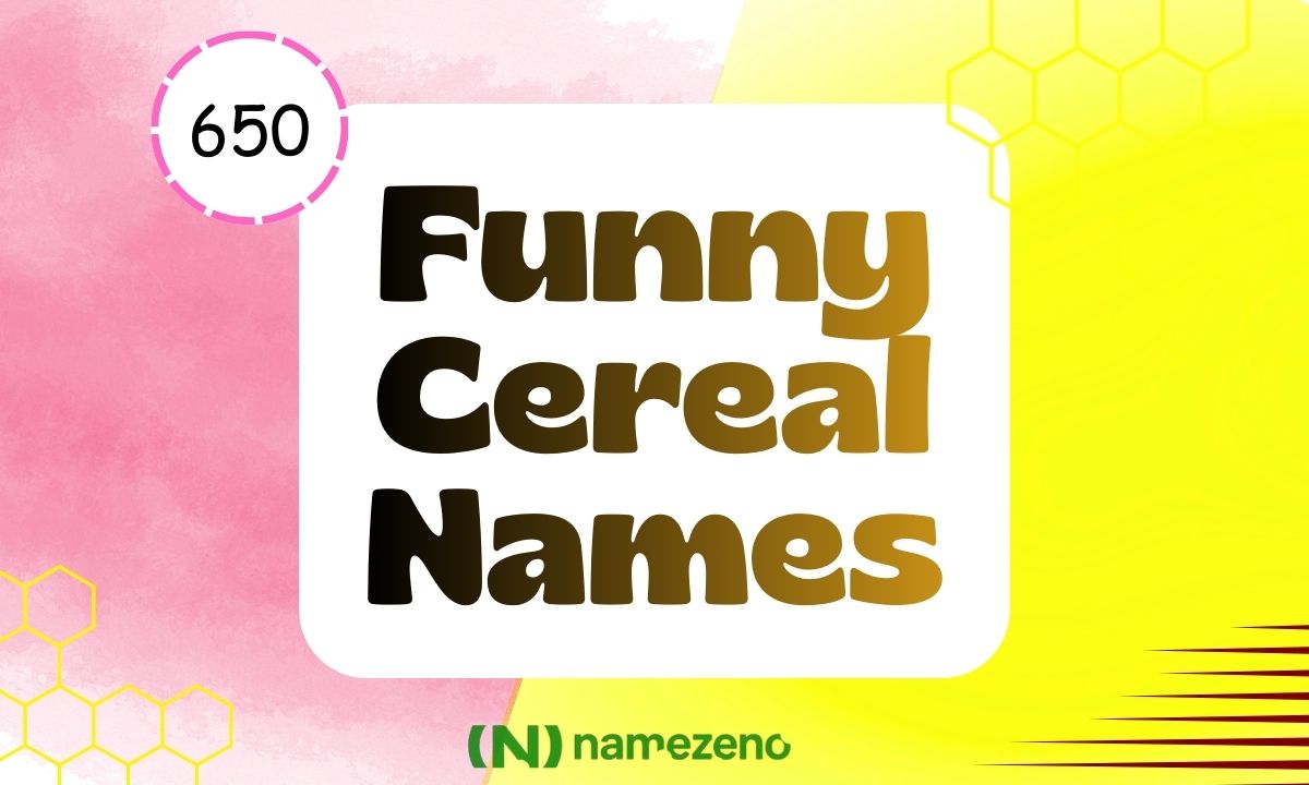 Funny Cereal Names