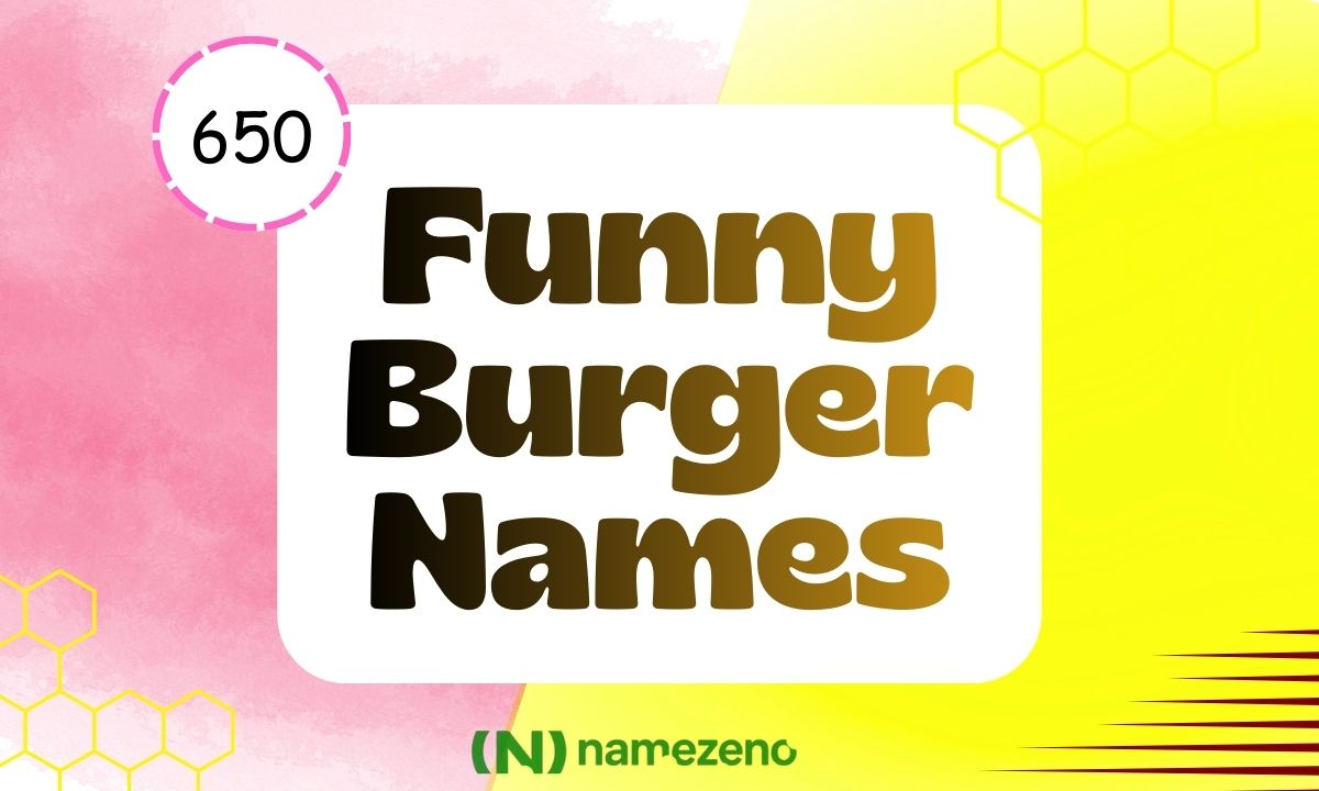 Funny Burger Names