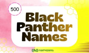 Black Panther Names with Meanings