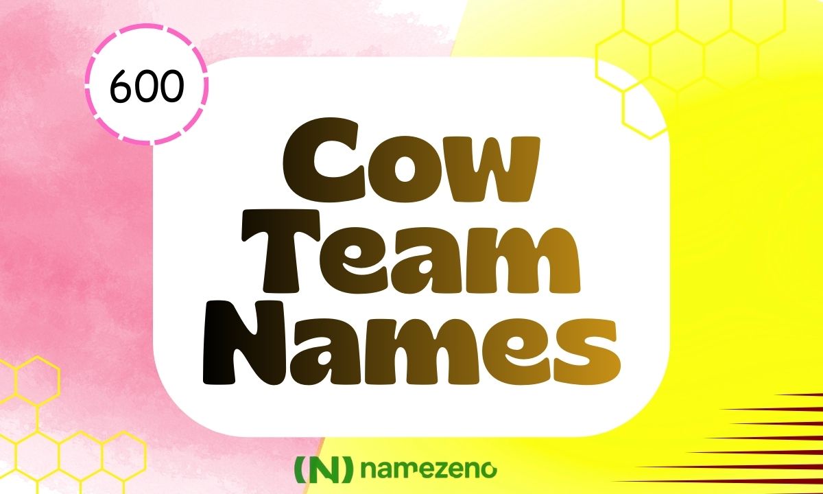 Cow Team Names