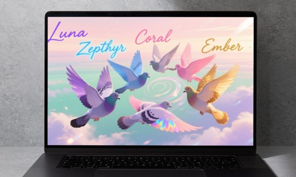 Color-Inspired Dove Names