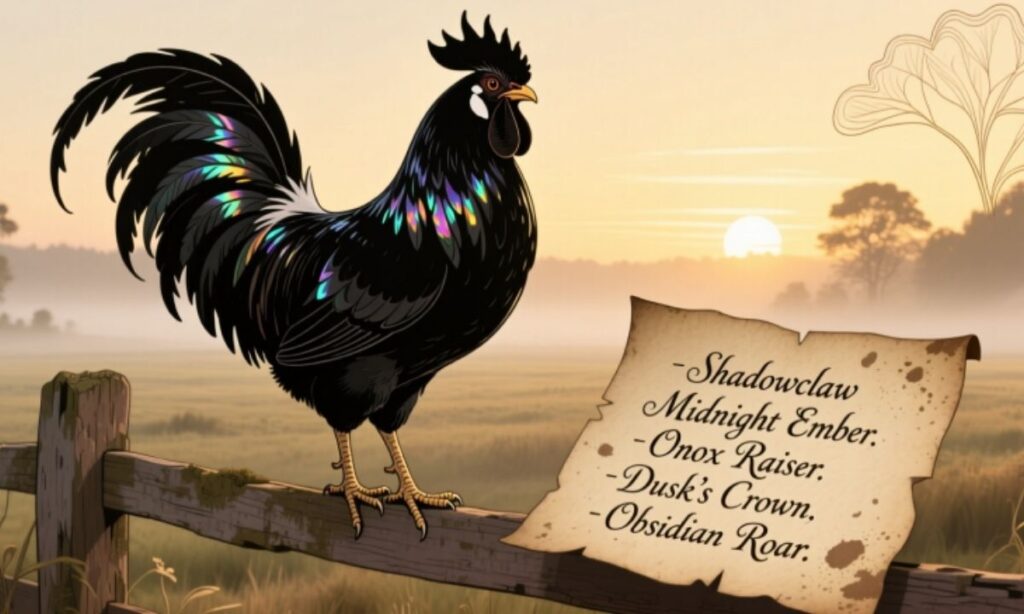 Names for Black Roosters