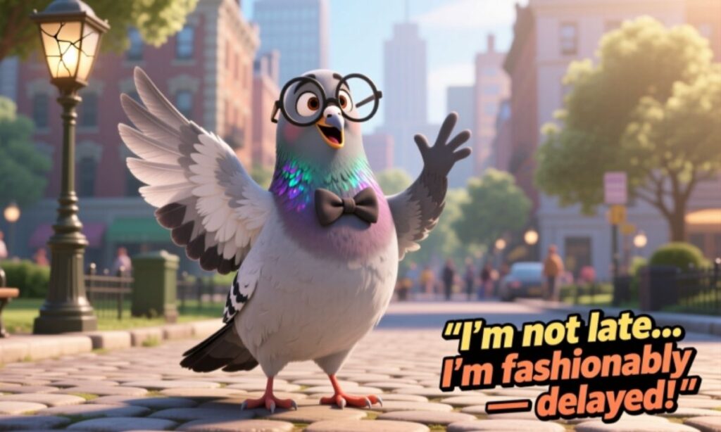 male Funny Pigeon
