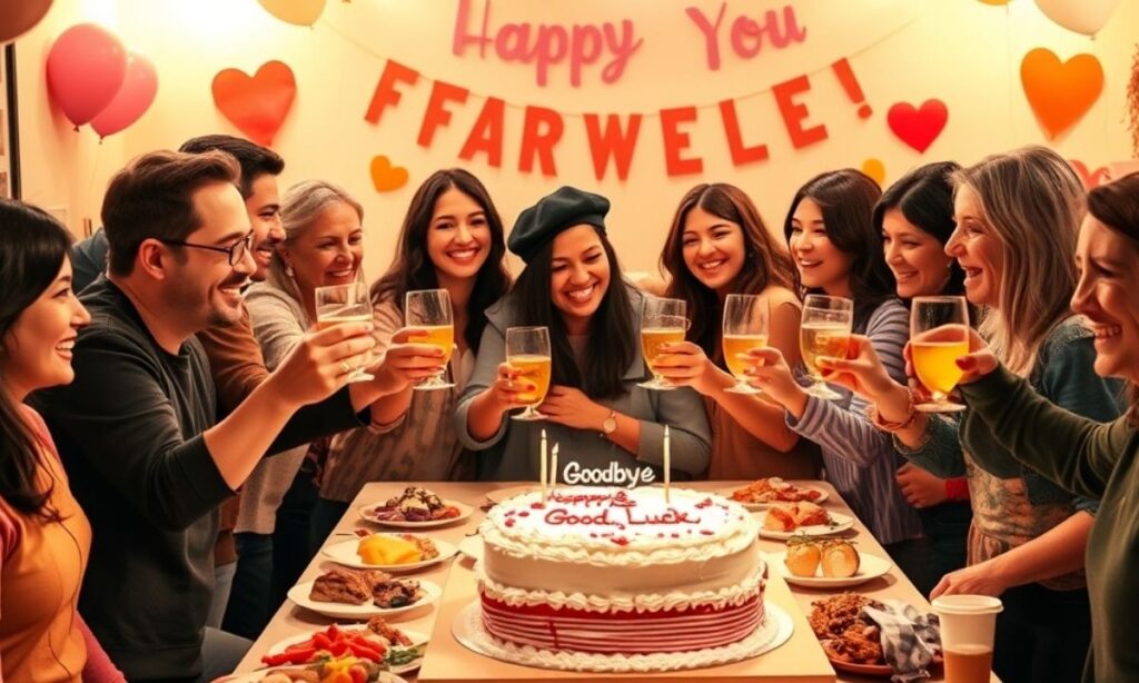 Friends and Family Farewell Party