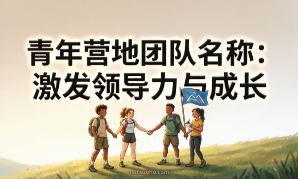 Youth Camp Team Names That Inspire Leadership and Growth