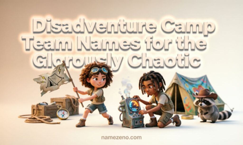 Disadventure Camp Team Names for the Gloriously Chaotic