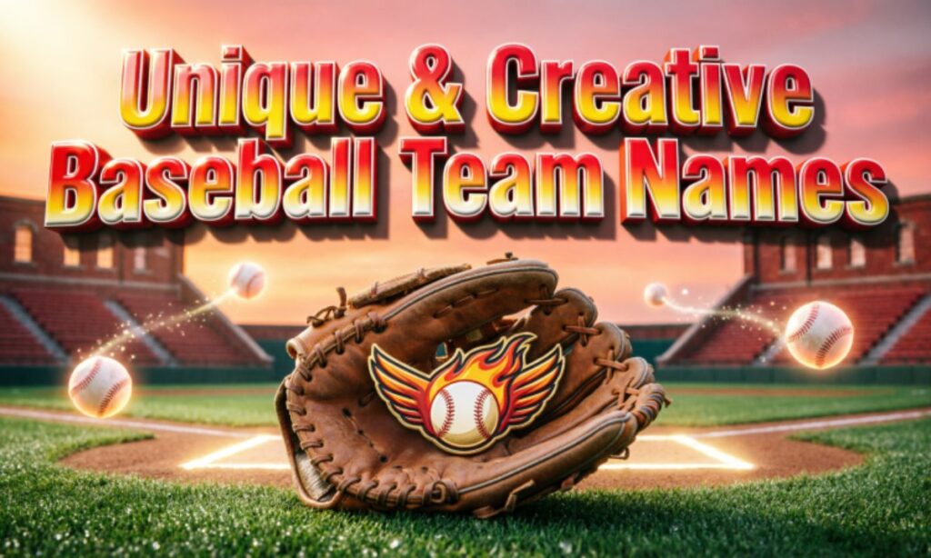 Unique & Creative Baseball Team Names