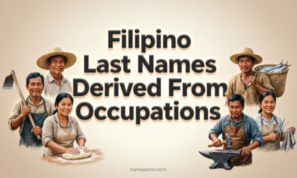 Filipino Last Names Derived From Occupations