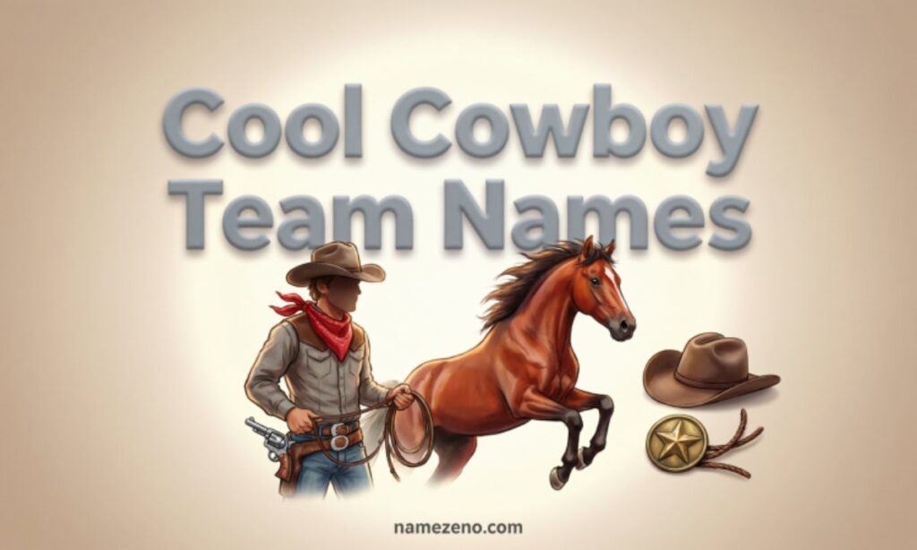 Cool Cowboy Team Names