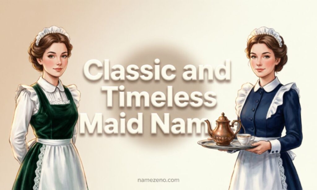 Classic and Timeless Maid Names