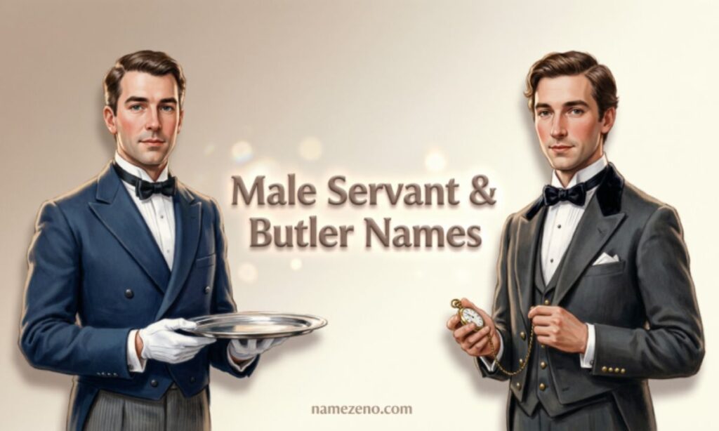 Male Servant & Butler Names