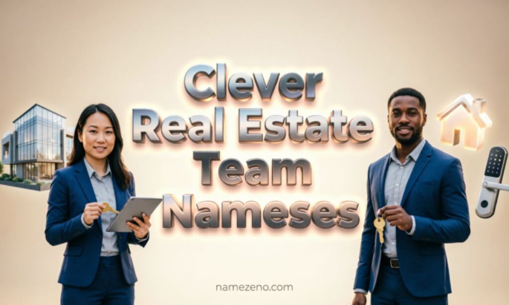 Clever Real Estate Team Names