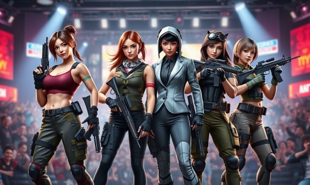 PUBG Team Names for Girls