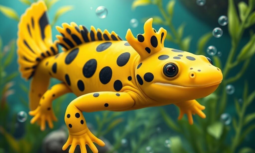 Yellow & Black Axolotl Names