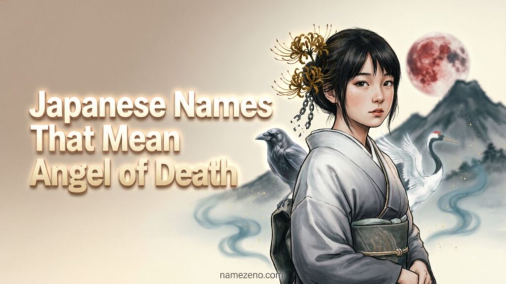 Japanese Names That Mean Angel of Death