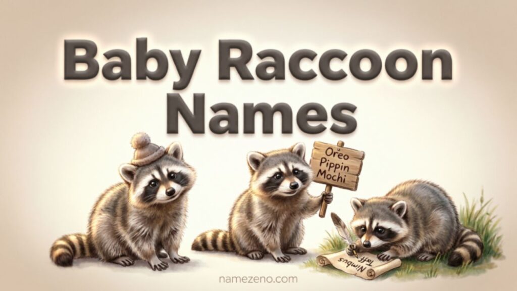 Baby Raccoon Names