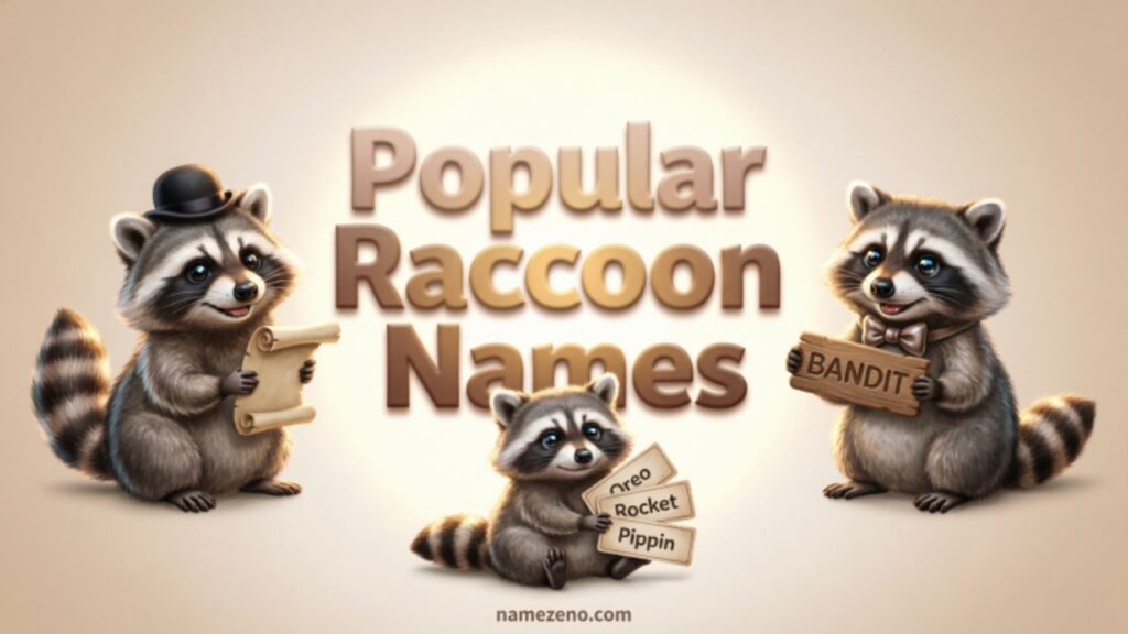 Popular Raccoon Names