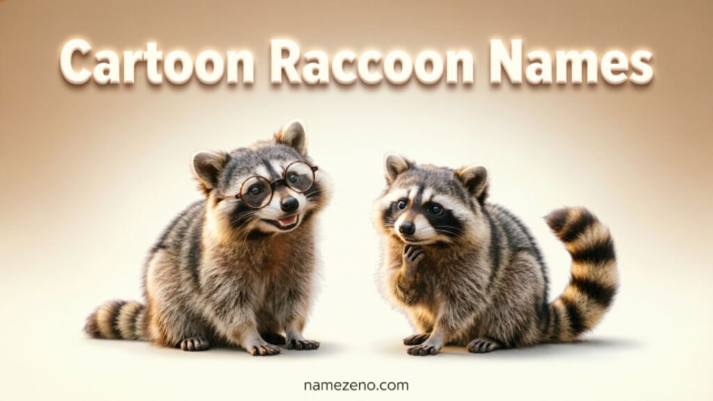 Cartoon Raccoon Names