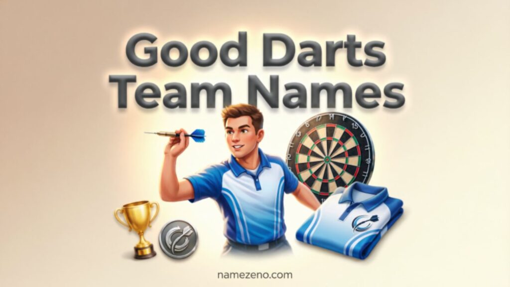 Good Darts Team Names