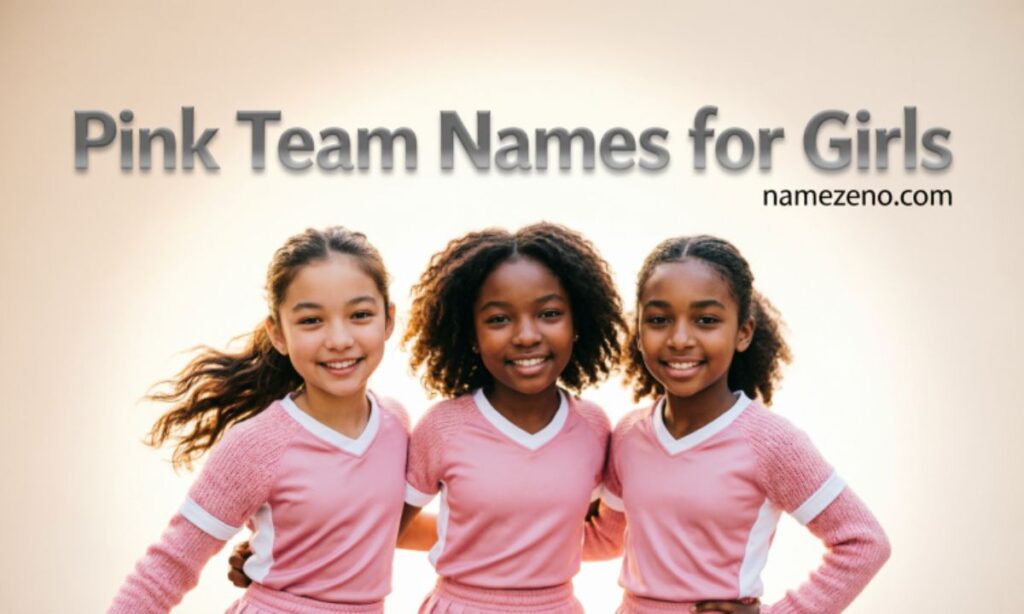 Pink Team Names for Girls