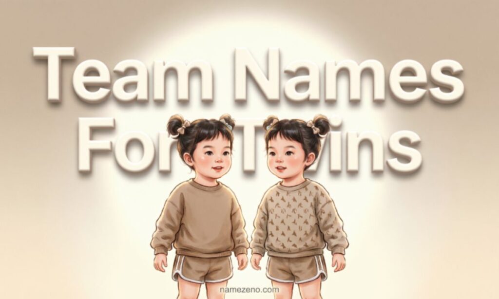 Team Names For Twins