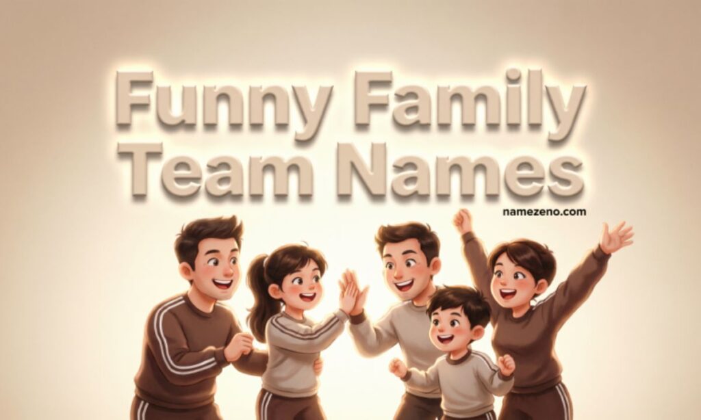 Funny Family Team Names