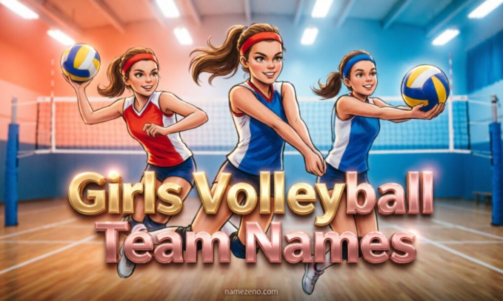 Girls Volleyball Team Names