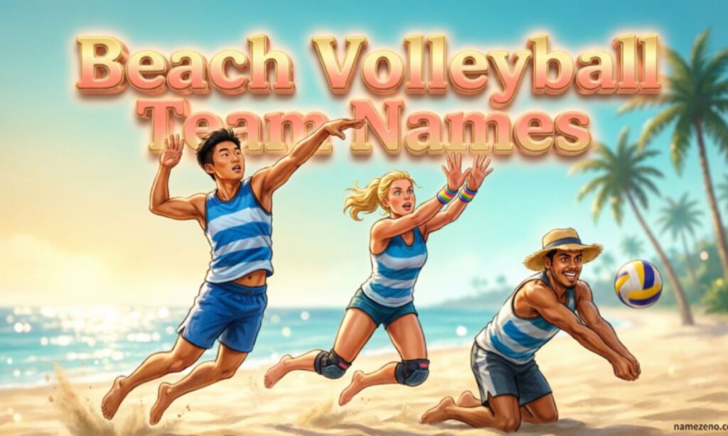 Beach Volleyball Team Names