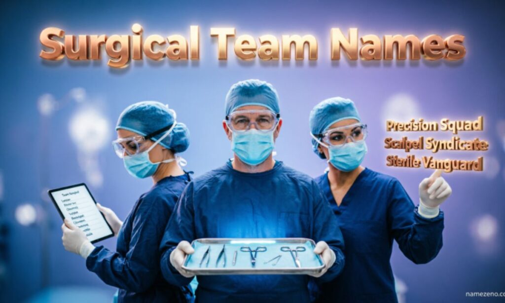 Surgical Team Names