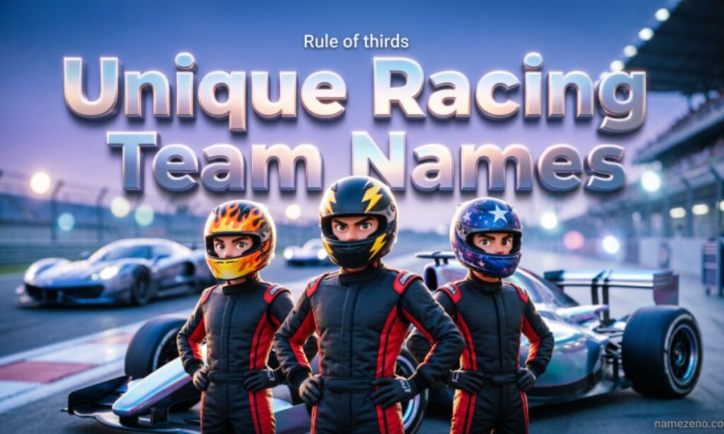 Unique Racing Team Names