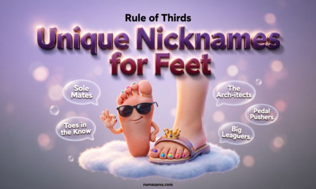 Unique Nicknames for Feet