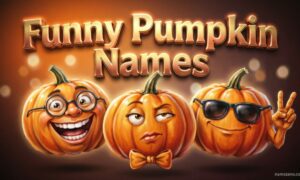 Funny Pumpkin Names