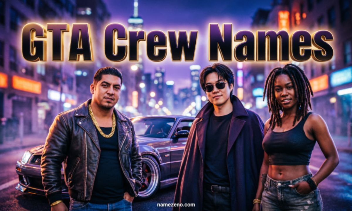 GTA Crew Names