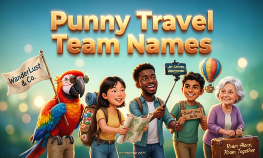 Punny Travel Team Names