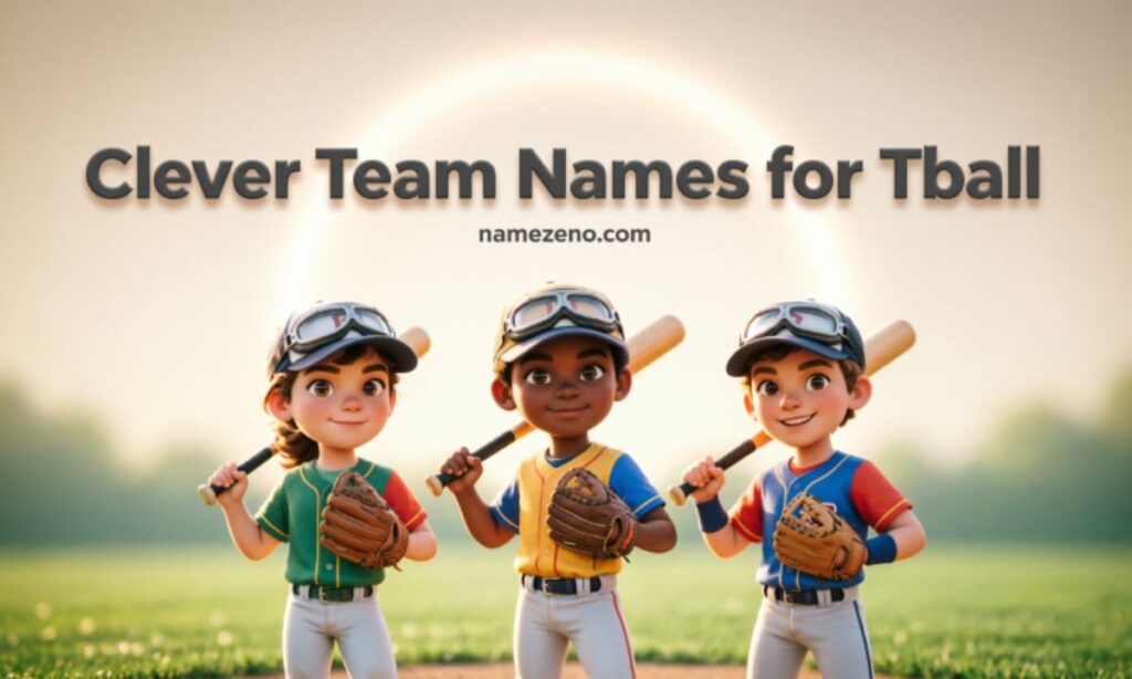 Clever Team Names for Tball