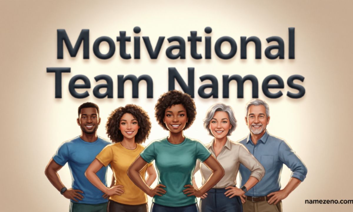 Motivational Team Names