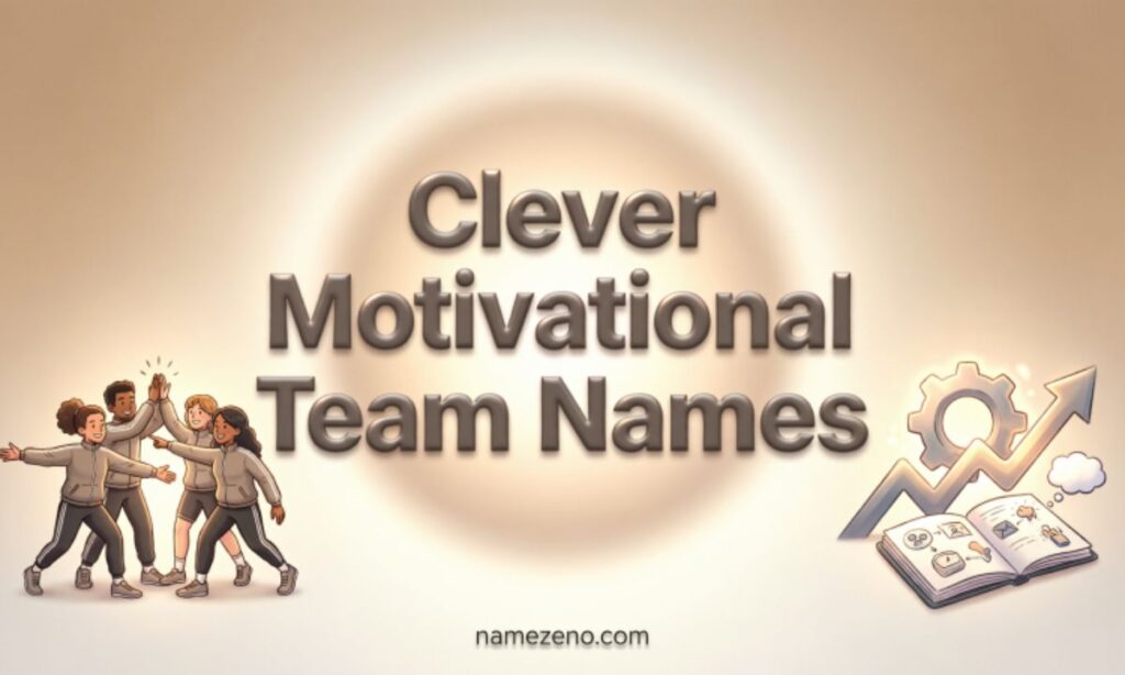 Clever Motivational Team Names