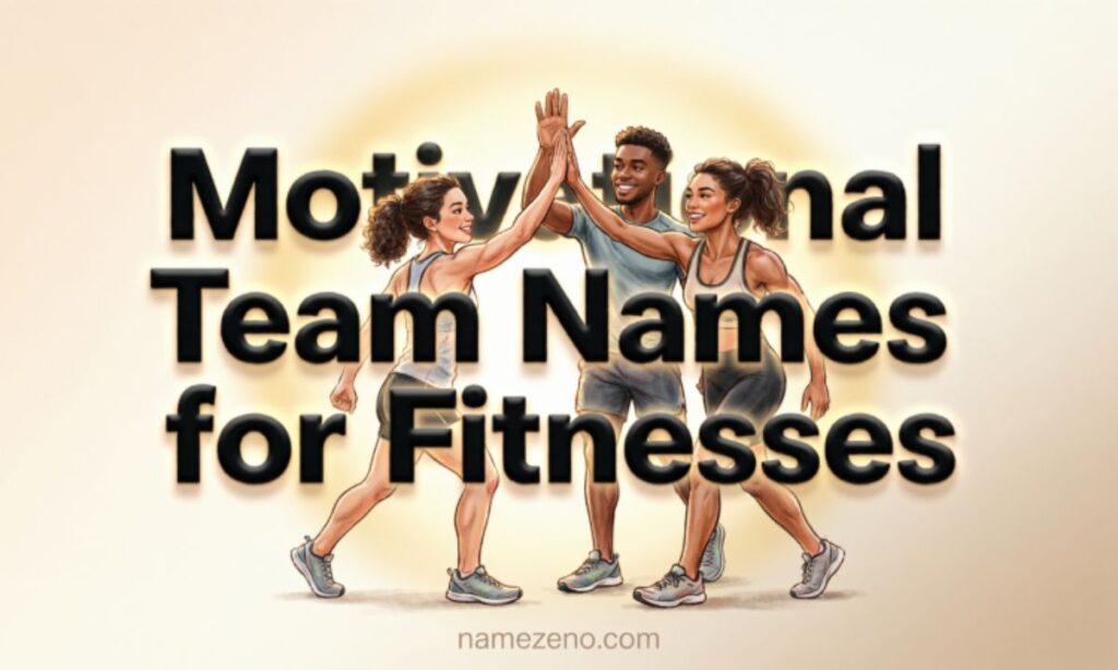 Motivational Team Names for Fitness