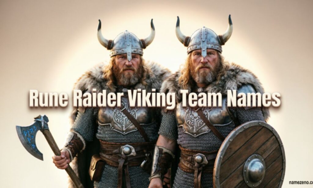 Rune Raider Viking Team Names