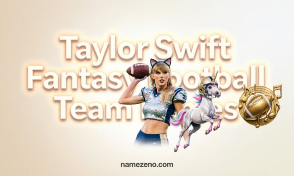 Taylor Swift Fantasy Football Team Names