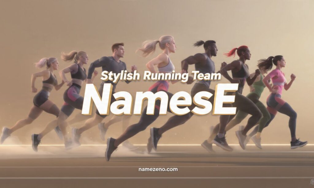 Stylish Running Team Names